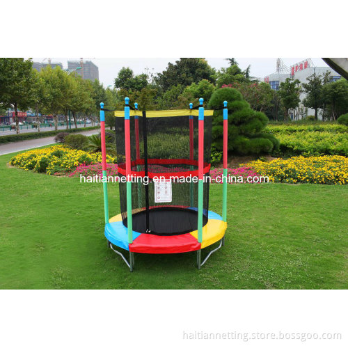 Colorful 55 Inch Mini Kids Trampoline with Safetynet